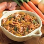Slow-Cooked Sausage and Lentil Stew: Comforting and Flavorful