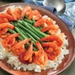 Succulent Spanish Shrimp with Jasmine Rice & Green Beans
